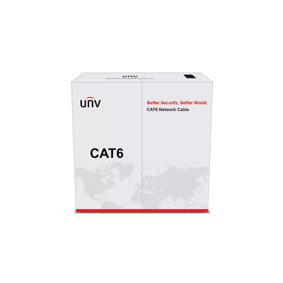 Кабель UTP внутренний CAT6 Uniview CAB-LC3100B-IN (305m,4х2х0.57, PVC) синий