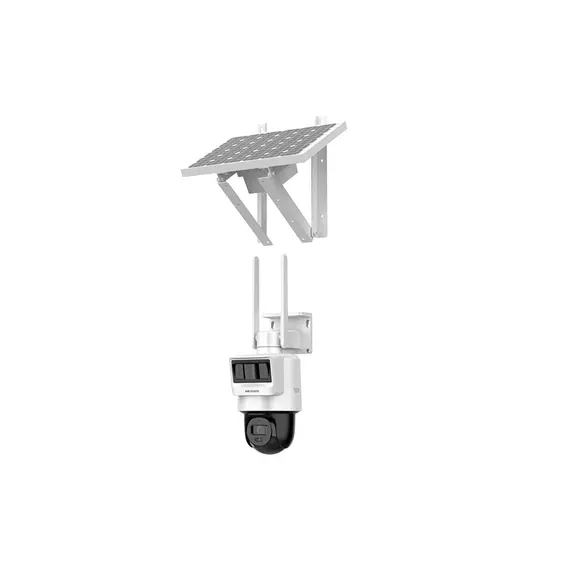 IP камера на солнечной батарее HIKVISION DS-2DE2C400IWG-K/4G/C05S10 4MP 2,8mm 2560×1440 IR30 m Mic IP66 4G