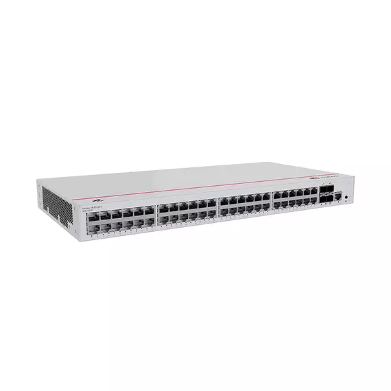 Коммутатор сетевой PoE Huawei S220-48P4X (4xUpLink 10Gb/s, 48xPoE+ 1Gb/s, 176Gb/s) 380W