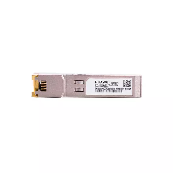 SFP модуль Huawei Electrical Transceiver,SFP,GE,Electrical Interface Module(100m,RJ45)