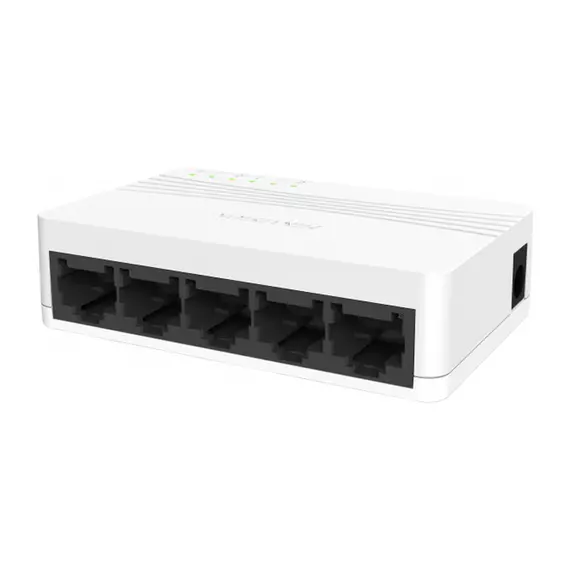 Коммутатор сетевой HIKVISION DS-3E0105D-E L2  5x10/100Mb/s неуправляемый