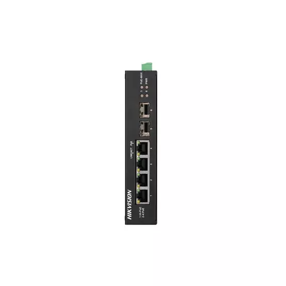 Коммутатор сетевой PoE HIKVISION DS-3T0506HP-E/HS  4xPoE100Mb/s  неуправляемый