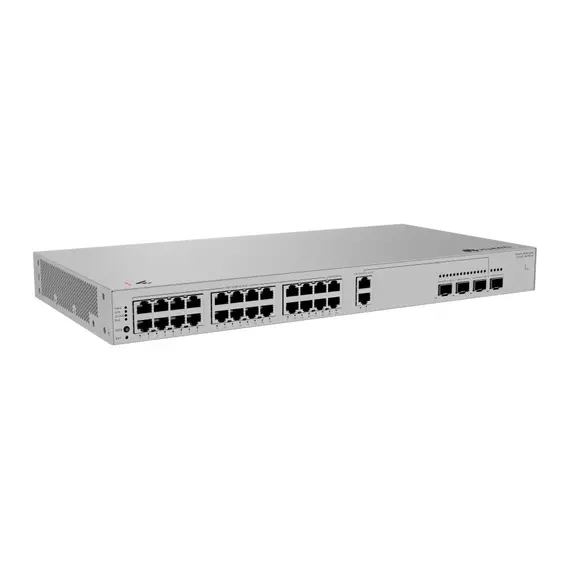 Коммутатор Huawei S220S-26PN4JX (2xUpLink 10Gb/s SFP+ | 2xCombo 2.5Gb/s PoE+ | 22xPoE+ RJ45 1Gb/s | 98Gb/s) 400W PoE