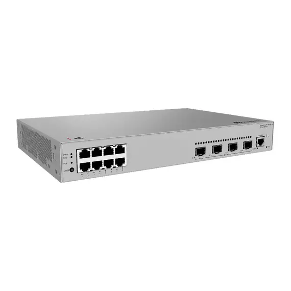 Коммутатор Huawei S220-8P4S (4xUpLink 1Gb/s SFP | 8xPoE+ RJ45 1Gb/s | 24Gb/s) 125W PoE