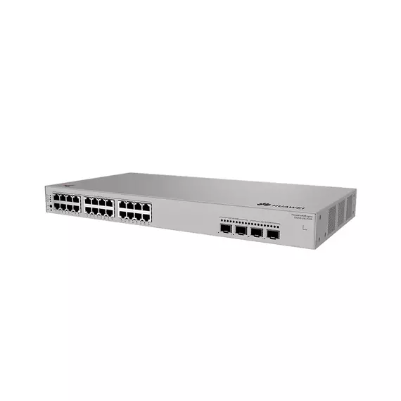 Коммутатор сетевой PoE Huawei S220S-24LP4JX (2xUpLink SFP+ 10Gb/s, 2xUpLink SFP 2.5Gb/s, 24xPoE+ 1Gb/s, 98Gb/s) 195W