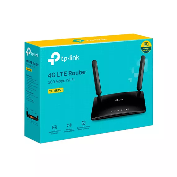 Роутер Wi-Fi (4G-LTE) TP-LINK TL-MR150 3xLAN 100Mb/s