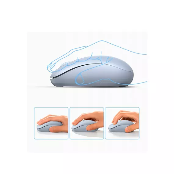 Мышь беспроводная UGREEN MU105 USB blue
