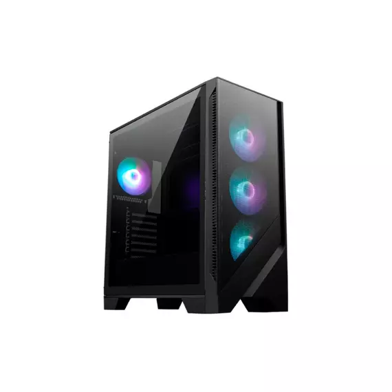 Корпус MSI MAG FORGE 320R AIRFLOW, ATX/mATX, 411.6(D)*210(W)*498(H)mm, Front: 3x120mm A-RGB Fan, Rear: 1x120mm A-RGB Fan