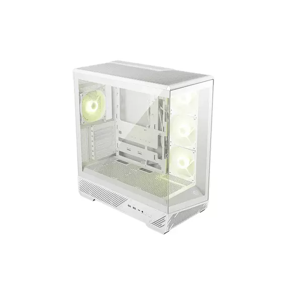 Корпус MSI MAG PANO 130R PZ WHITE, ATX/mATX, 460*235*490mm, Side: 3x 120mm A-RGB Fan, Rear: 1x 120mm A-RGB Fan