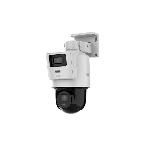 IP камера поворотная HiLook PTZ-N2D400M-DE/14 (4MP+4MP/2.8mm+8mm/2560×1440+2560×1440/0.005lux/H.265/mSD/IR+LED 30m/ROI/IP66)