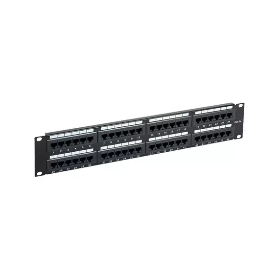Патч панель Finen PN-UTP5E48, 2U, 48 портов UTP