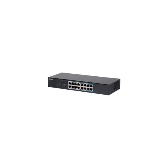 Коммутатор DAHUA DH-S3016-16GT (2xUpLink 1Gb/s RJ45 | 14xRJ45 1Gb/s | 32Gb/s)
