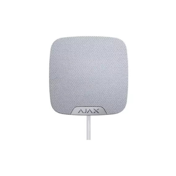 Проводная комнатная сирена Ajax HomeSiren Fibra ASP white