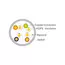 Кабель UTP HIKVISION DS-1LN5E-S CAT-5E 4х2х0.52 внутренний
