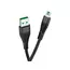 HOCO U53 для передачи данных и зарядки (быстрая зарядка)USB-microUSB, 4A, 1.2м, черный