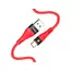 HOCO U53 для передачи данных и зарядки (быстрая зарядка)USB-Type-C, 5A, 1.2м, красный