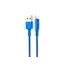HOCO U47 Essence для передачи данных и зарядки USB-Lightning, интеллектуальное отключение питания, 2.4А, 1.2м, синий