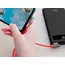 HOCO U77 Excellent elbow для передачи данных и зарядки USB-Lightning, 3A, 1.2м, красный