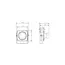 Камера для распознавания лиц HIKVISION DS-2CS55D7B 2MP 6mm 1920×1080 Face Recognition