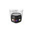 IP камера купольная широкоугольная DAHUA DH-IPC-PDW3849P-A180-E2-AS-PV-0280B 8MP 4096×1860 2.8mm Mic+Speaker PoE IP67 TIOC