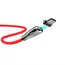 HOCO U75 Blaze для передачи данных и зарядки USB-Type-C, магнитный коннектор, 3A, 1.2м, черный