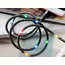 HOCO U63 Spirit для передачи данных и зарядки USB-microUSB, LED подсветка активируется звуком, 2.4А, 1.2м, черный